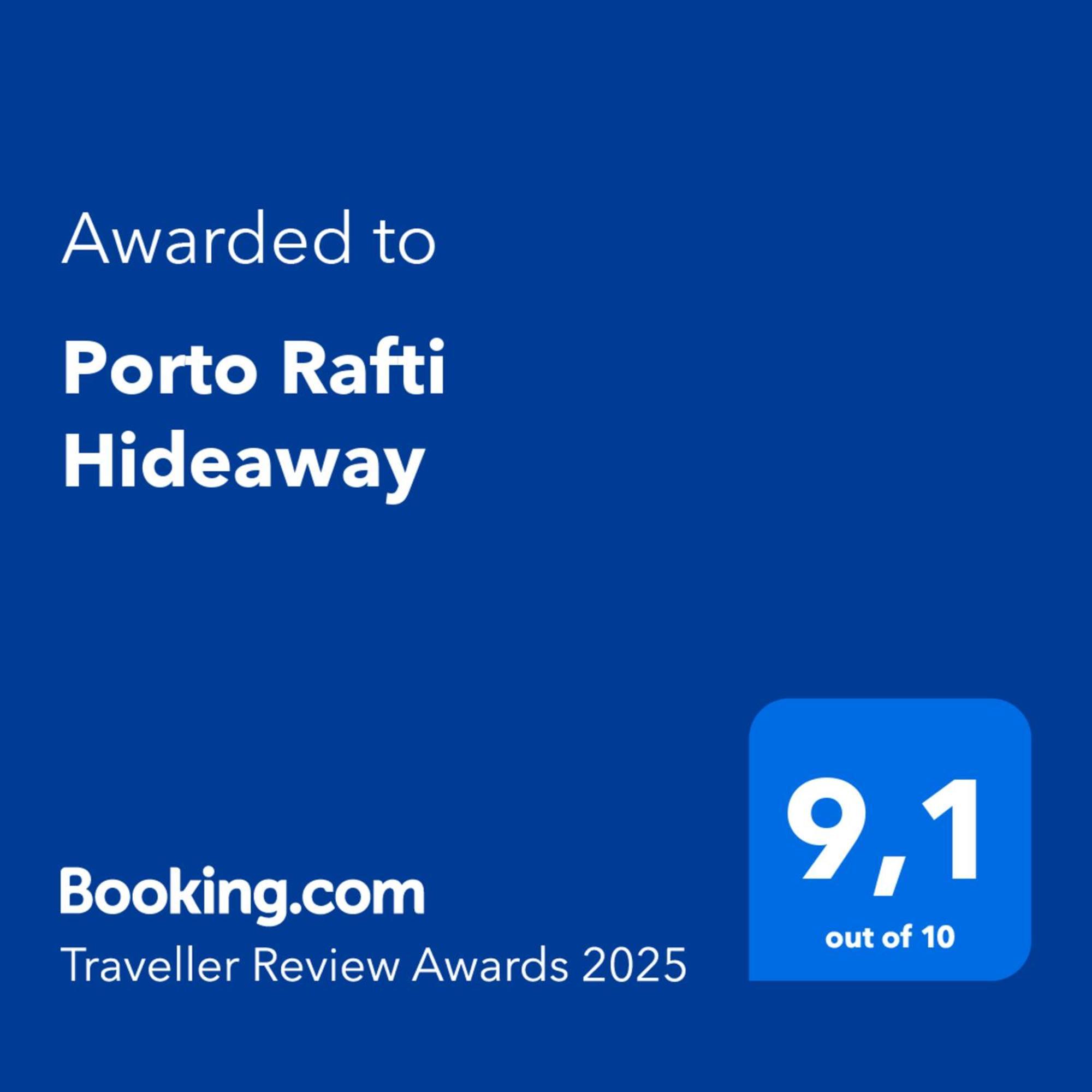 Porto Rafti Hideaway Apartment Exterior photo